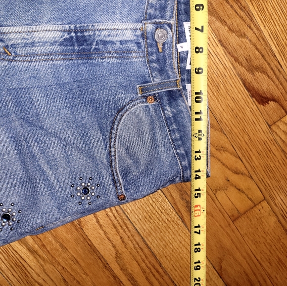 💥💥RE/DONE STUDDED 70S LOOSE FLARE💥💃😍 - Picture 6 of 11